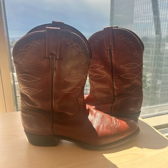 Men’s vintage  Boulet Cowboy Boots!!! Men’s 10.5 - Picture 6 of 7